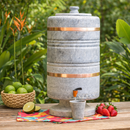 Filtro de Água Artesanal em Pedra Natural